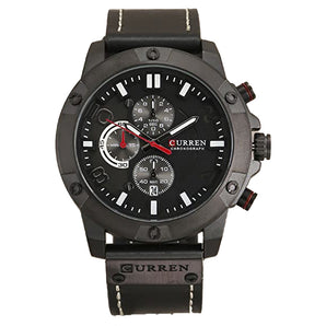 Reloj Hombre Curren Color Negro 8285 100% Original