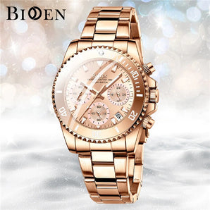 Reloj Biden Dama Oro rosa 100% Original