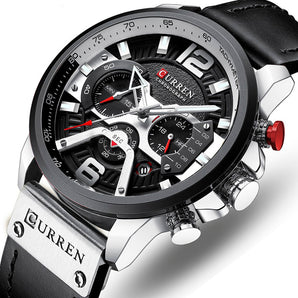 Reloj Hombre Curren Color Negro Mt-09 100% Original