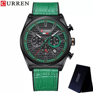 Reloj Hombre Curren Color Verde 8392  100% Original