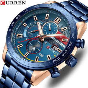 Reloj Curren Hombre Azul MT-10 100% Original