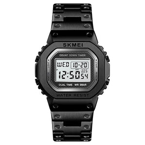 Reloj Unisex Negro Pavonado Skmei 100% Original