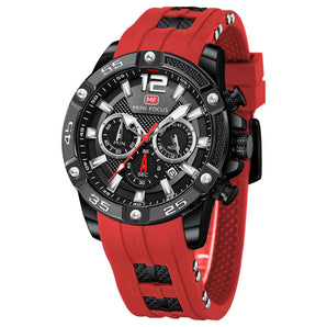 Reloj MiniFocus Hombre Caja Pavonado Pulso Goma 100% Original