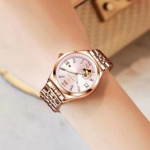 Reloj Dama Poedagar Oro rosa 100% Original